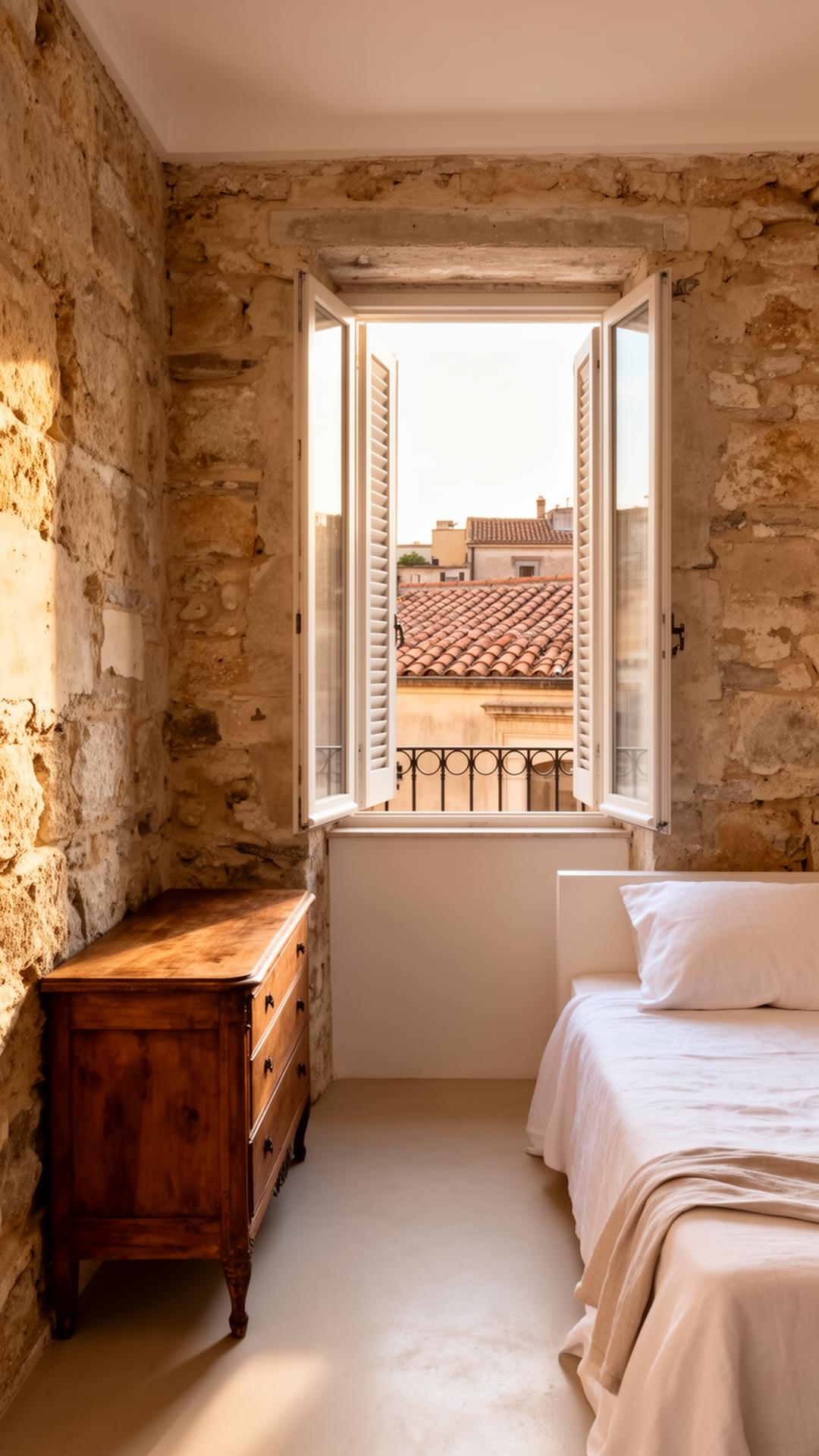 Bella Bossa studio loft interior in Salemi